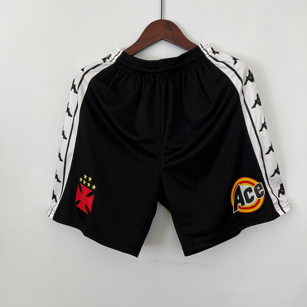 Pantalon Corto de Futbol #Retro Shorts Vasco da Gama 2000 Home S-XXL — Minkang