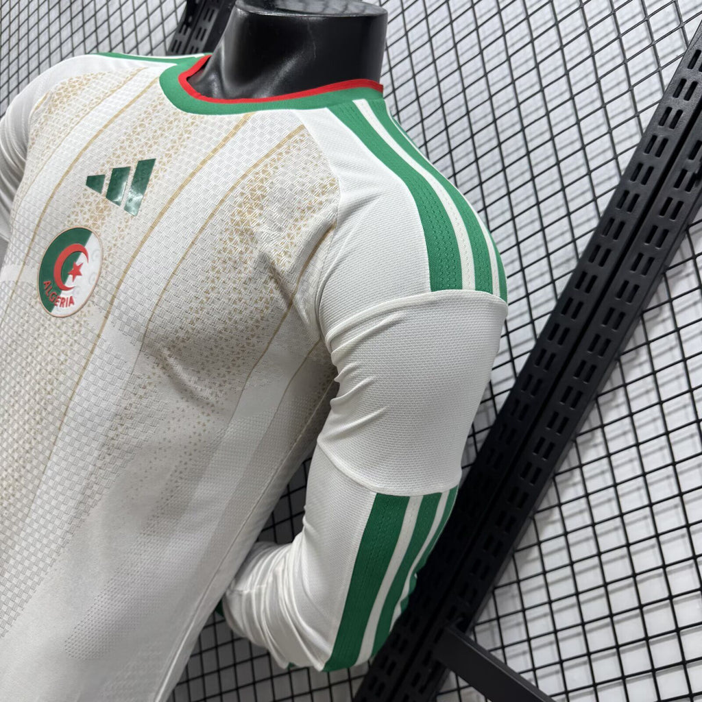 ALGIRIA Manga larga Version autentica/jugador — World Cup 2026