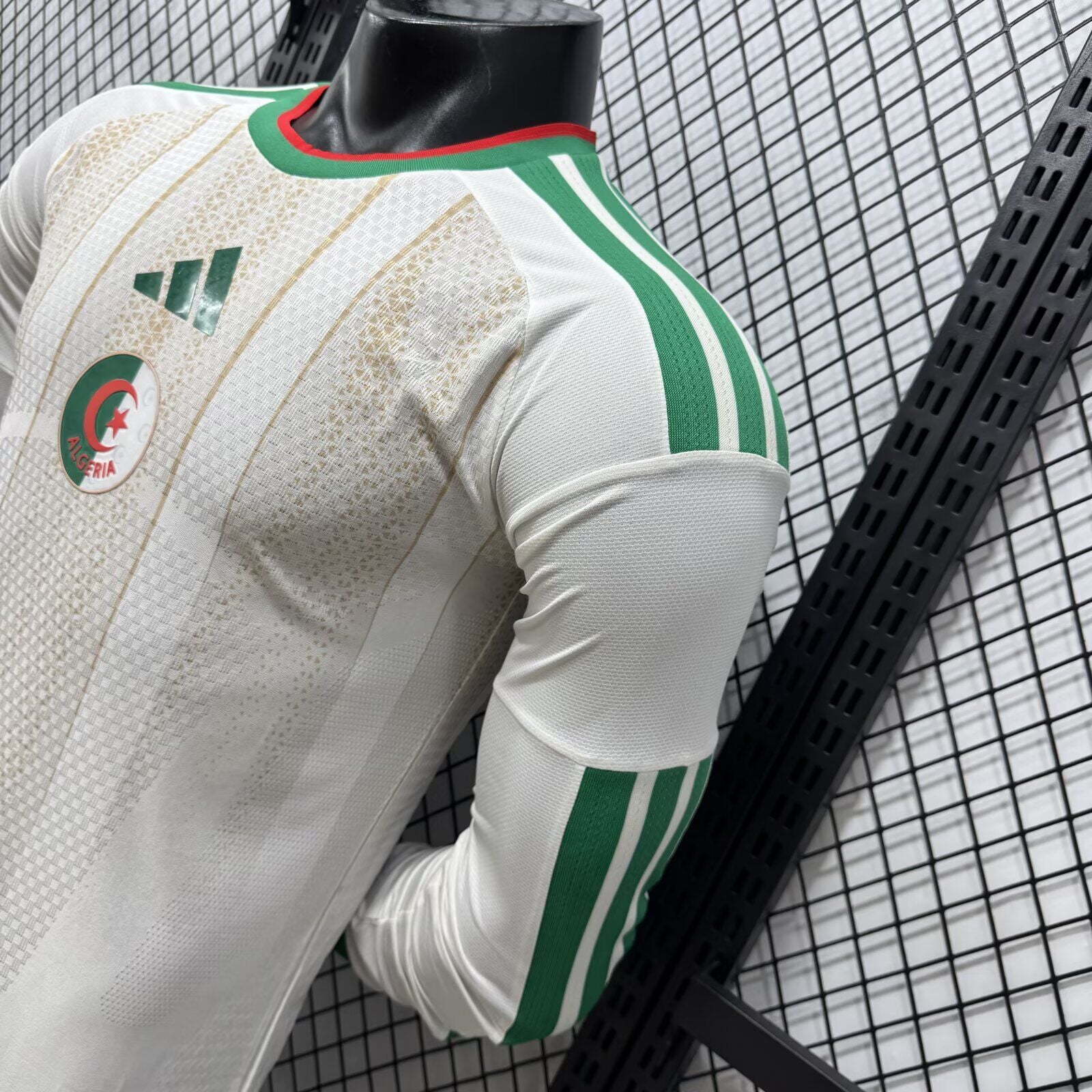 ALGIRIA Manga larga Version autentica/jugador — World Cup 2026