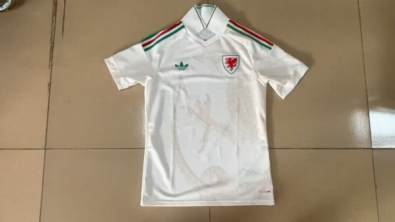 Wales 2026 Away soccer jersey size S-4XL