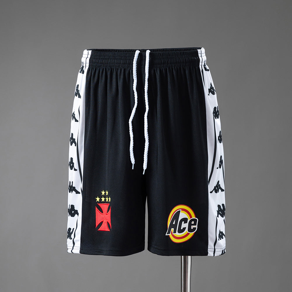 Pantalon Corto de Futbol #Vasco da Gama 2000 HomeampAway Retro Shorts S-XXL — Minkang