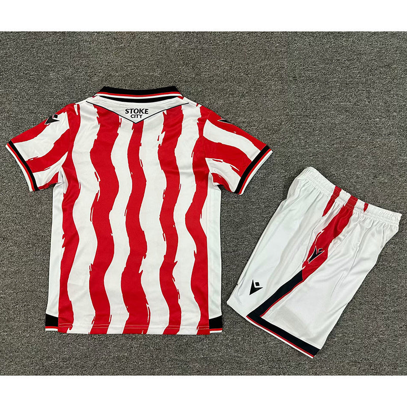 25-26 Stoke City Home Kids Kit