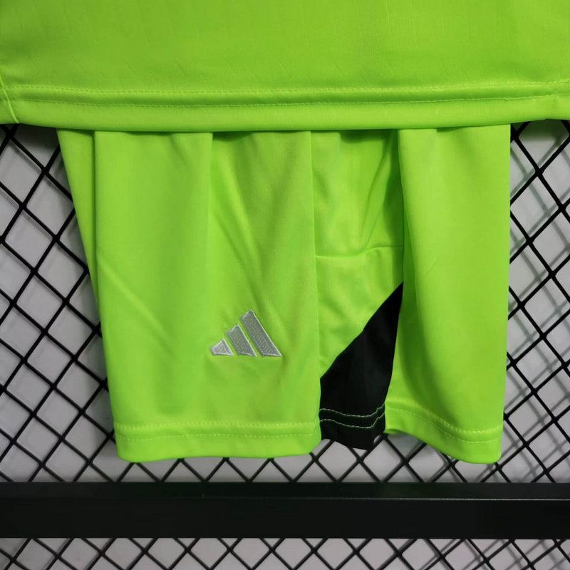 Real Madrid 23/24 Green Goalkeeper Size 16-28
