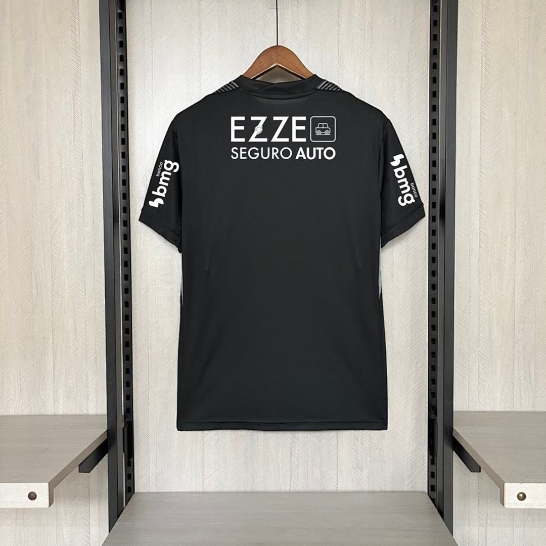 2025/26 Corinthians Black goalkeeper Jersey All Sponsors S-4XL