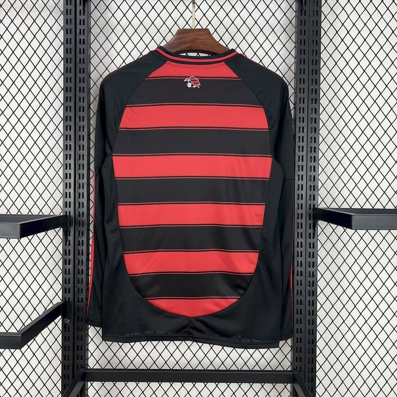 25-26 Flamengo home long sleeve jersey