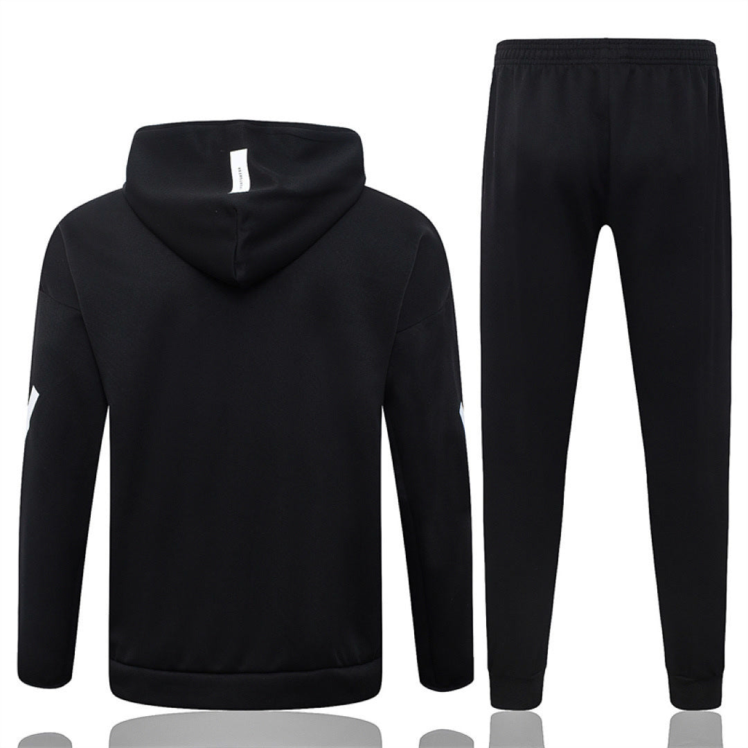 Ajax 2025/26 Black Hoodie Suit S-2XL