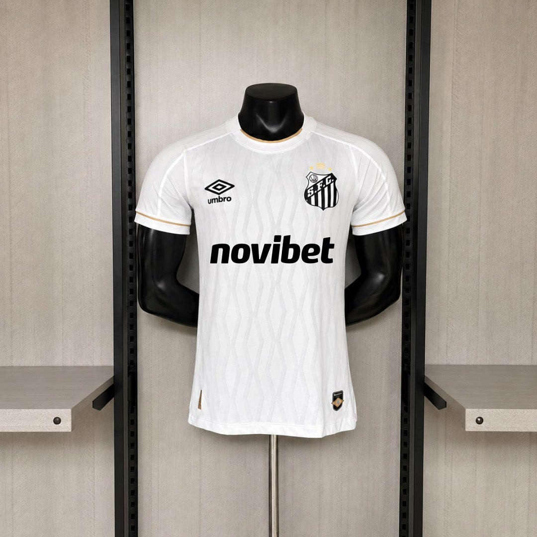Santos 2026/27 home soccer jersey S-4XL With All Sporsors