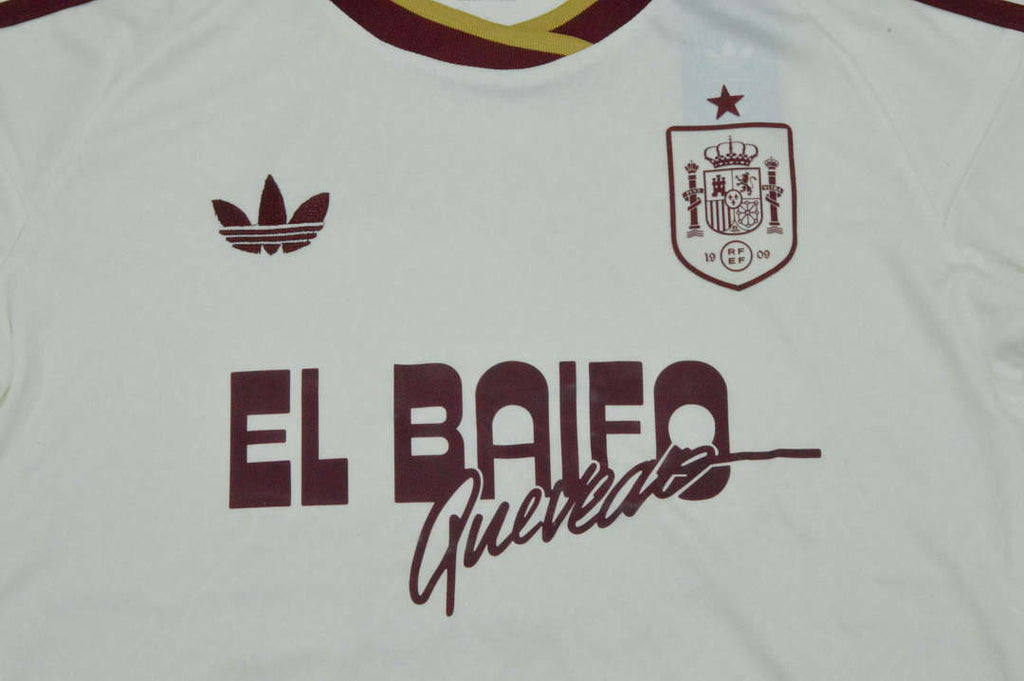 Woman Spain 2026 World Cup Away el baifo Soccer jersey size S-2XL