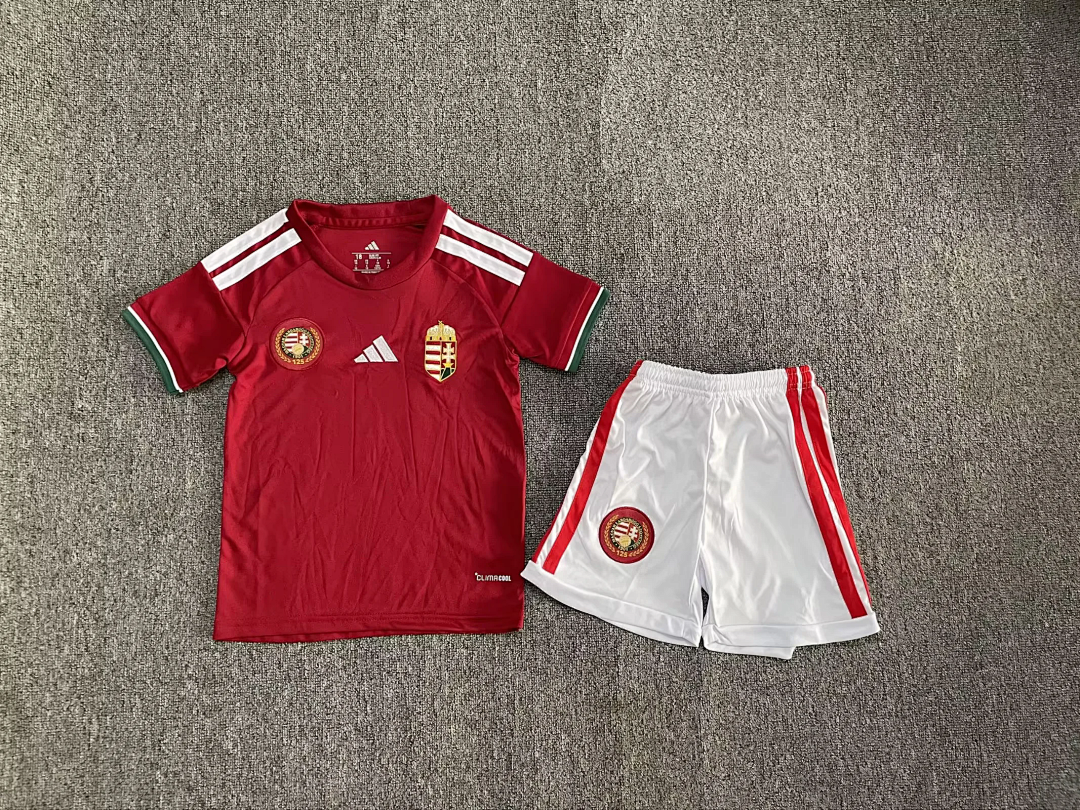 Hungary 2026 World Cup Home Kids Kit Jersey SIZE 16-28