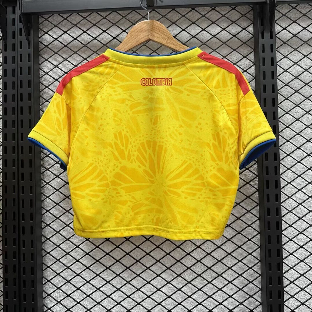 Colombia 2026 World Cup Home Crop Top size S-XL
