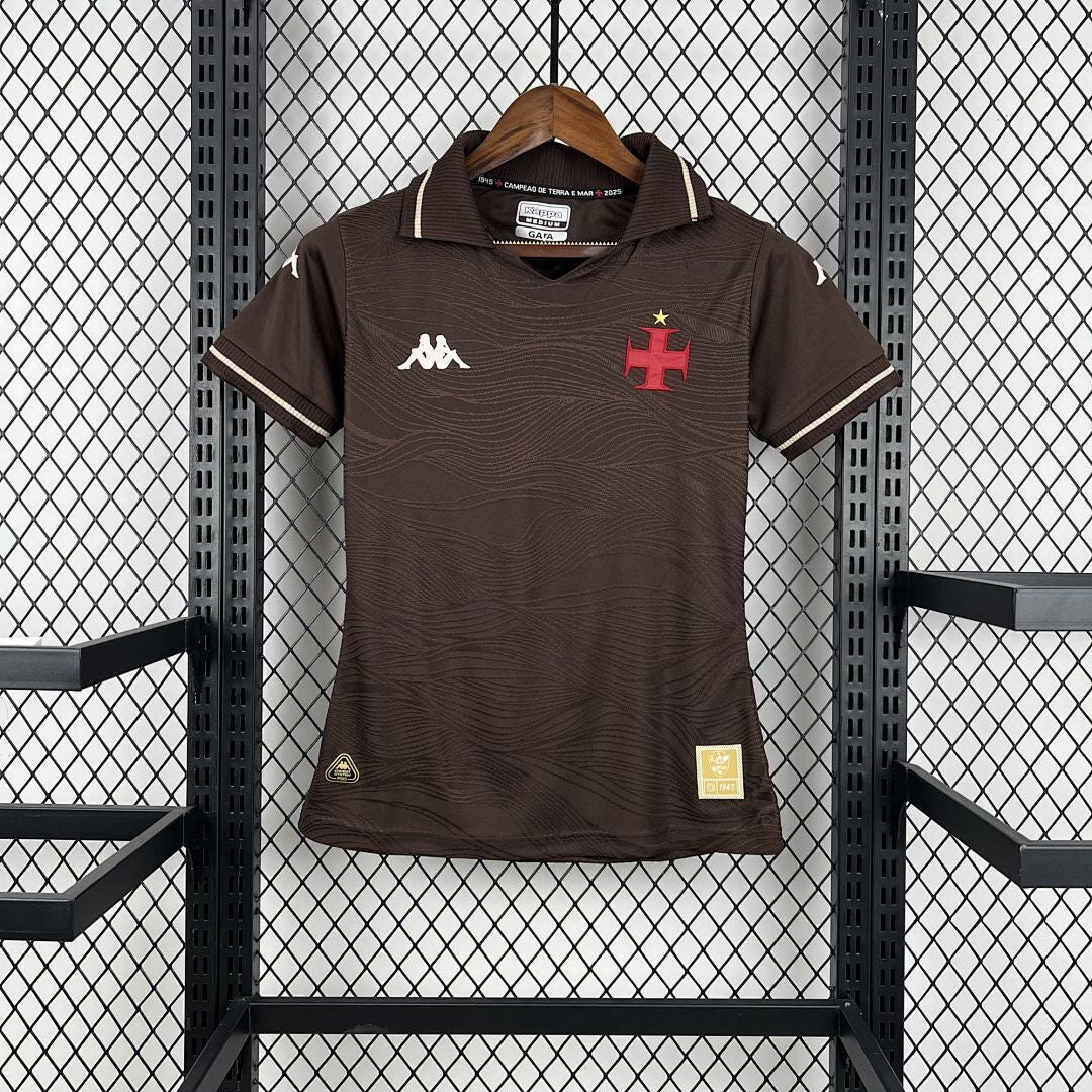 Womens CR Vasco da Gama Feminino 2025/26 Third Jersey