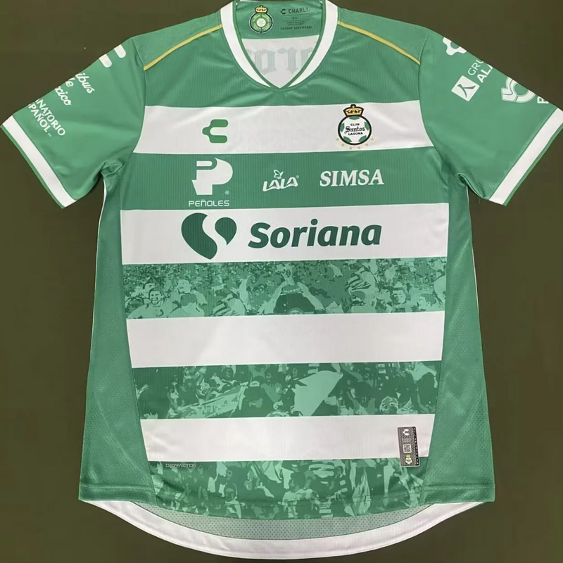 25-26 Santos Laguna home player version soccer jersey