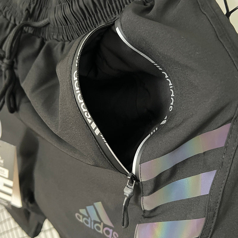 Pantalon Corto de Futbol #Adiddas black casual shorts — Zhang199