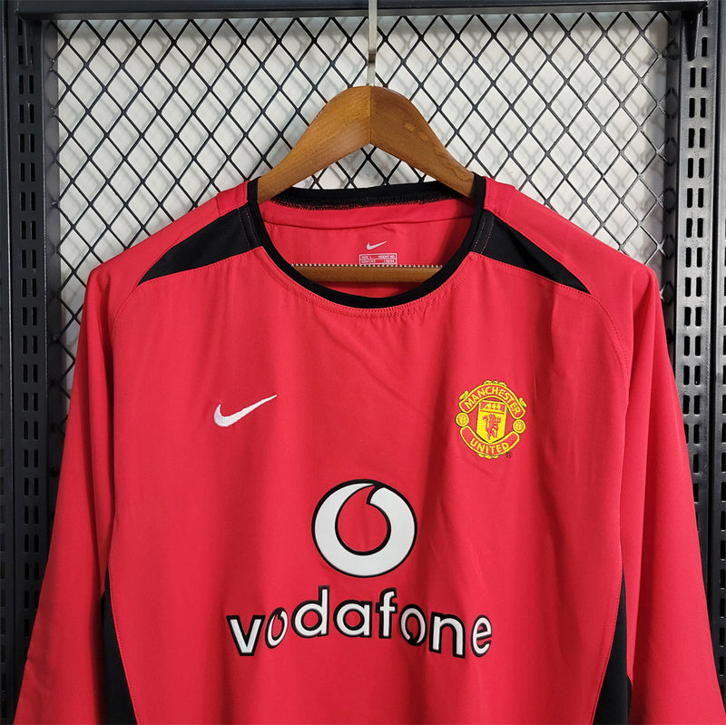 02-04 Manchester United home long sleeve