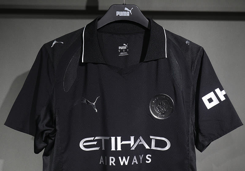 25-26 MCI Away Black Player Version Jersey