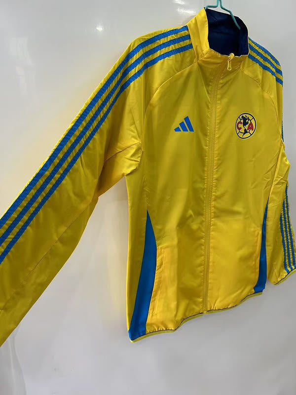 25-26 America blue yellow Windbreaker