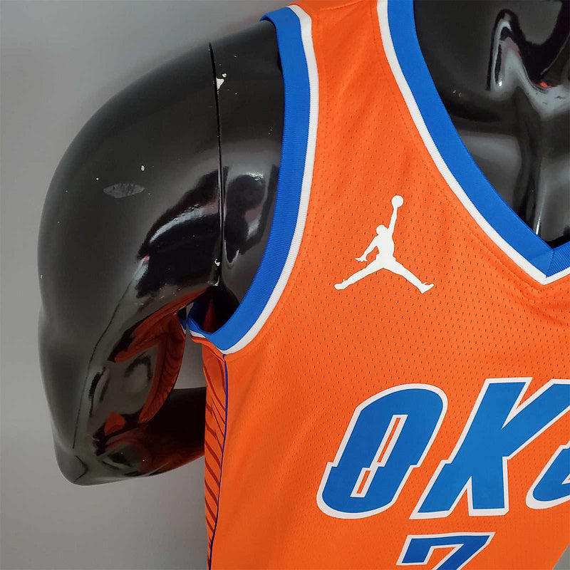 PAUL#3 Thunder Jordan Orange