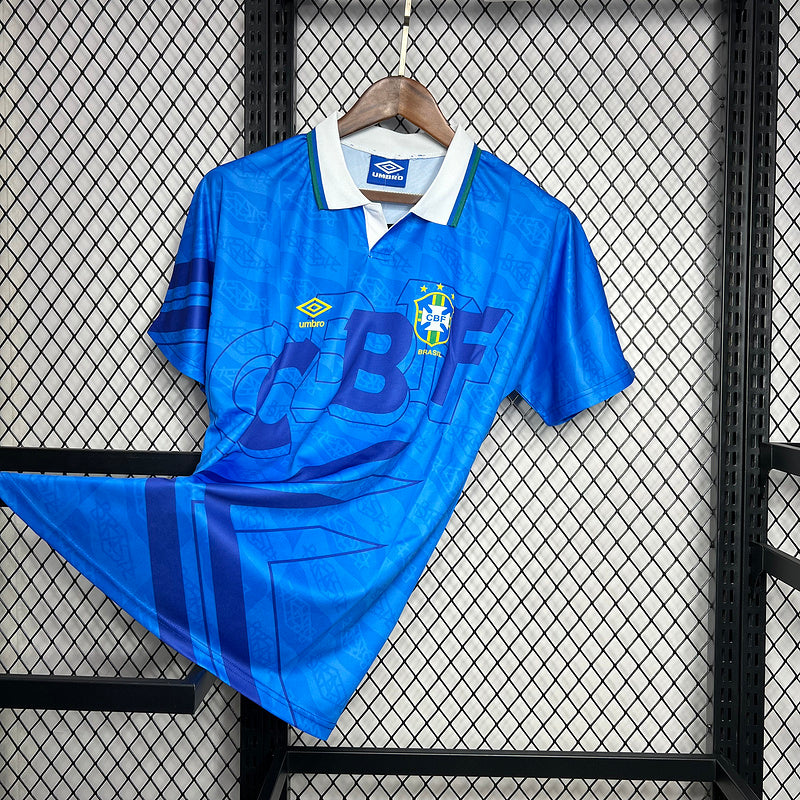 91-93 Brazil away retro jersey