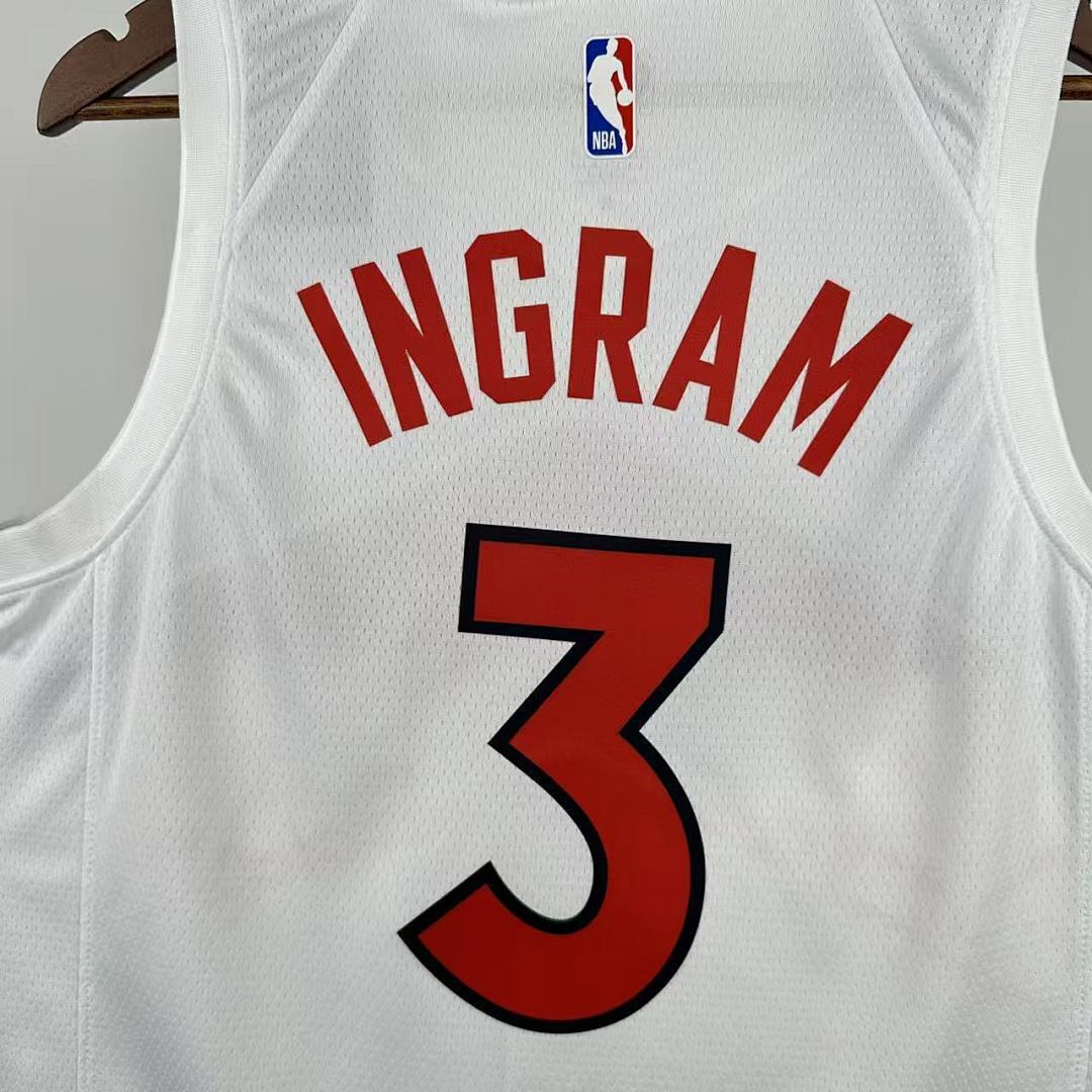 Season 2023 Toronto Raptors White No. 3 INGRAM