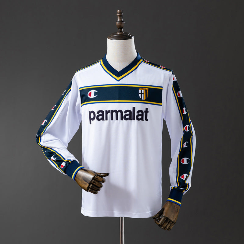Parma Calcio 2002/03 Away Long Sleeve Retro Jersey S-XXL