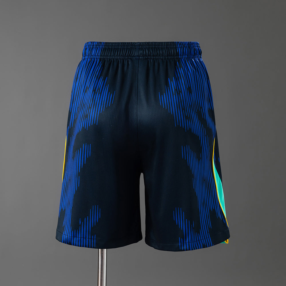 Pantalon Corto de Futbol #Brazil 2026 Away Shorts S-XXL — Minkang