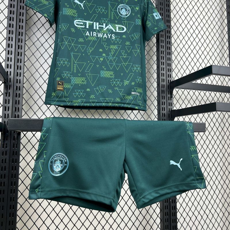 Manchester city 2025/26 Fourth Away kids size 16-28