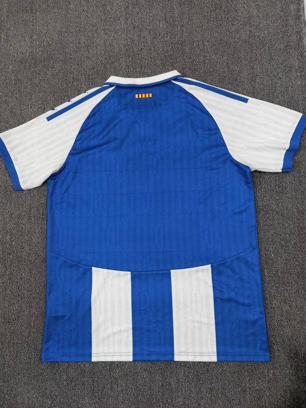 25-26 Espanyol home soccer jersey size S-2XL