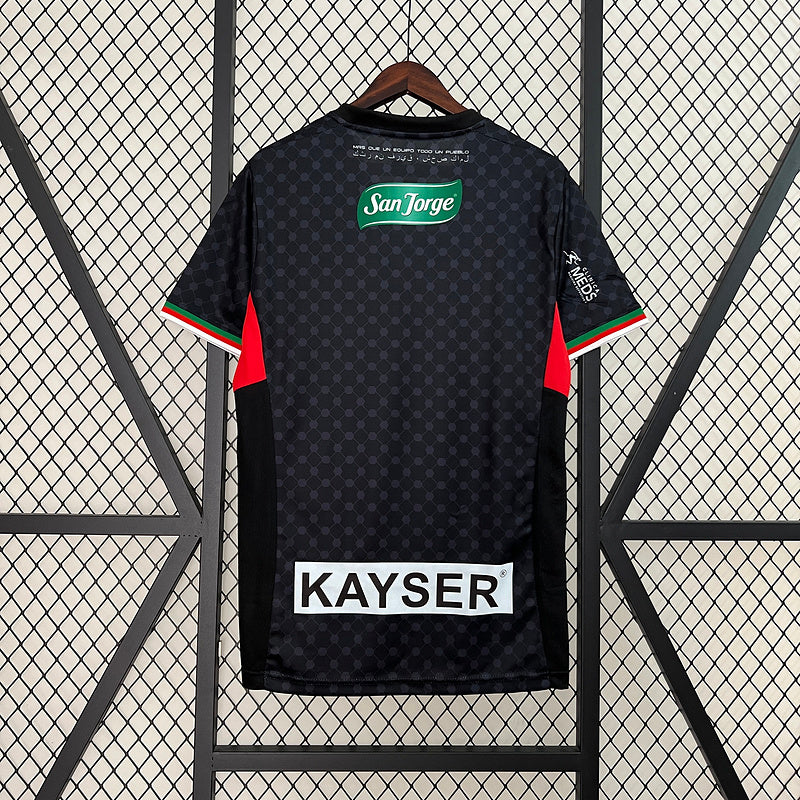 24-25 Palestinian third away black jersey