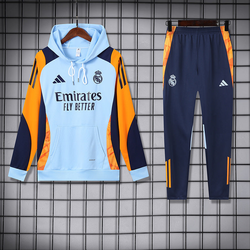 24-25 Real Madrid white hoodie
