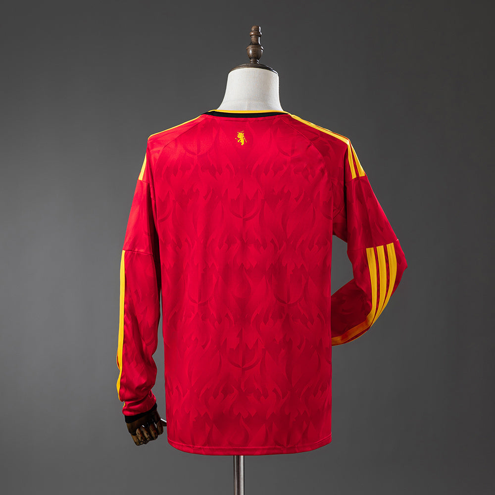 Belgium 2026 Home Long-Sleeve Jersey S-4XL