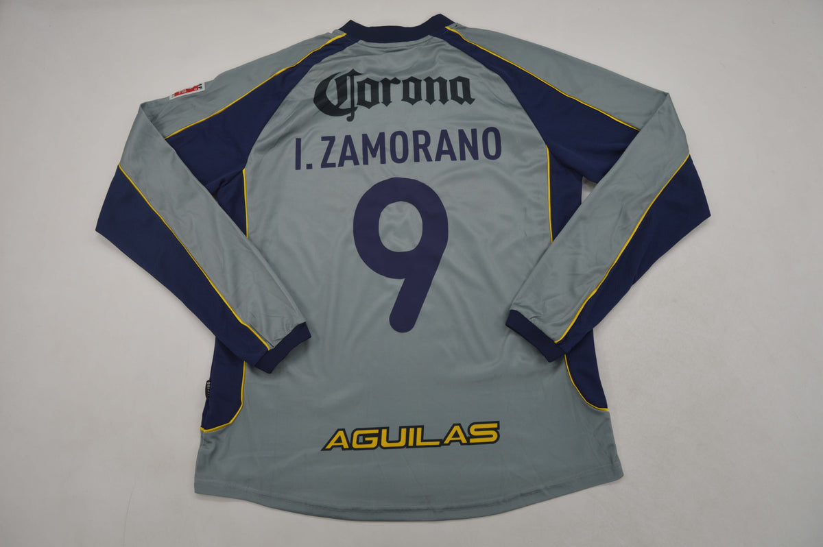 CLUB AMERICA 01-02 Manga larga — Club Retro