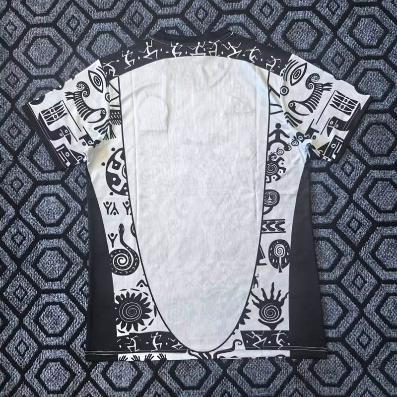 Mexico 2025 White and Black Pattern Special Edition Jersey