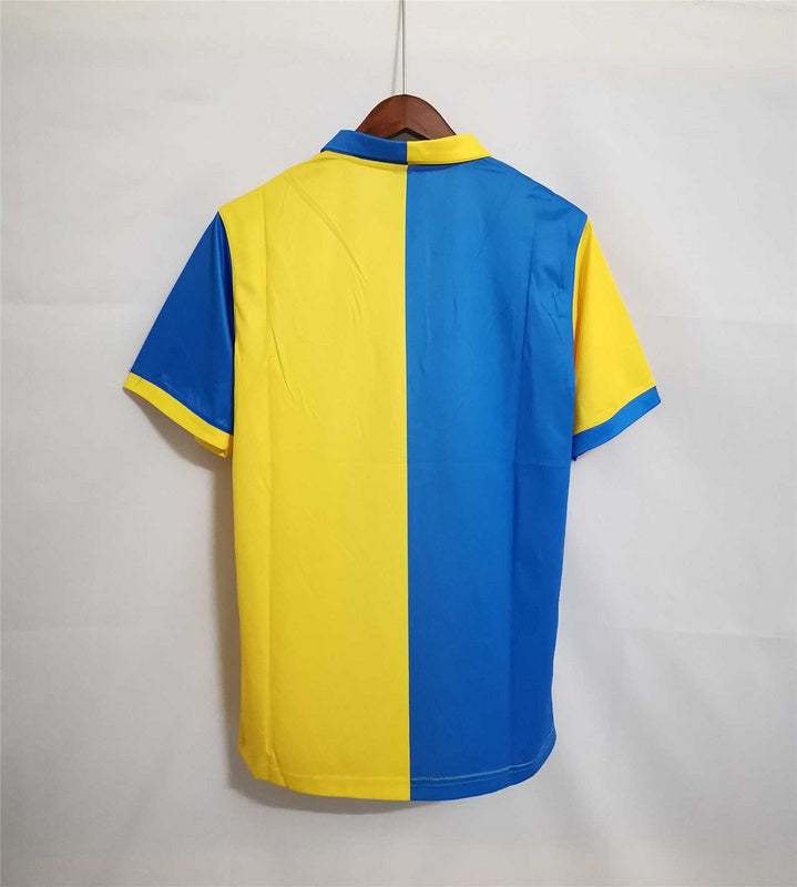 1998 Leeds United away blue/yellow
