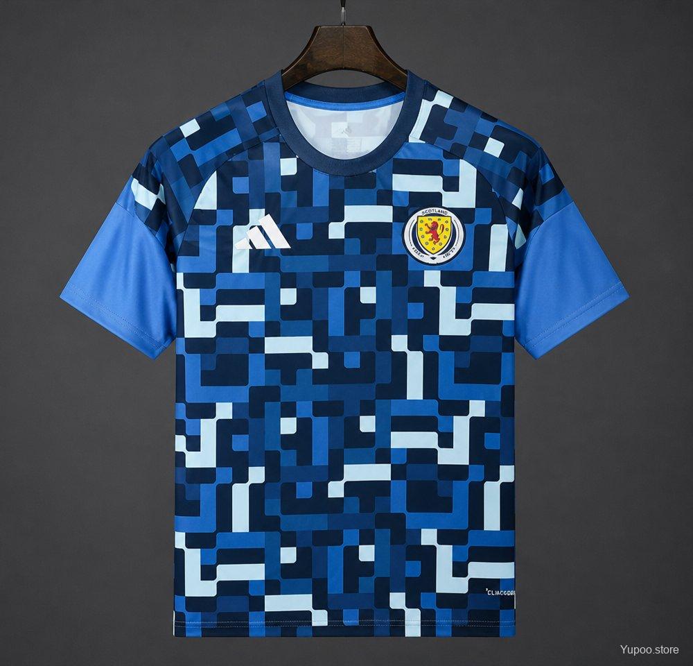 Scotland 2026 Blue Pre-Match Jersey S-4XL
