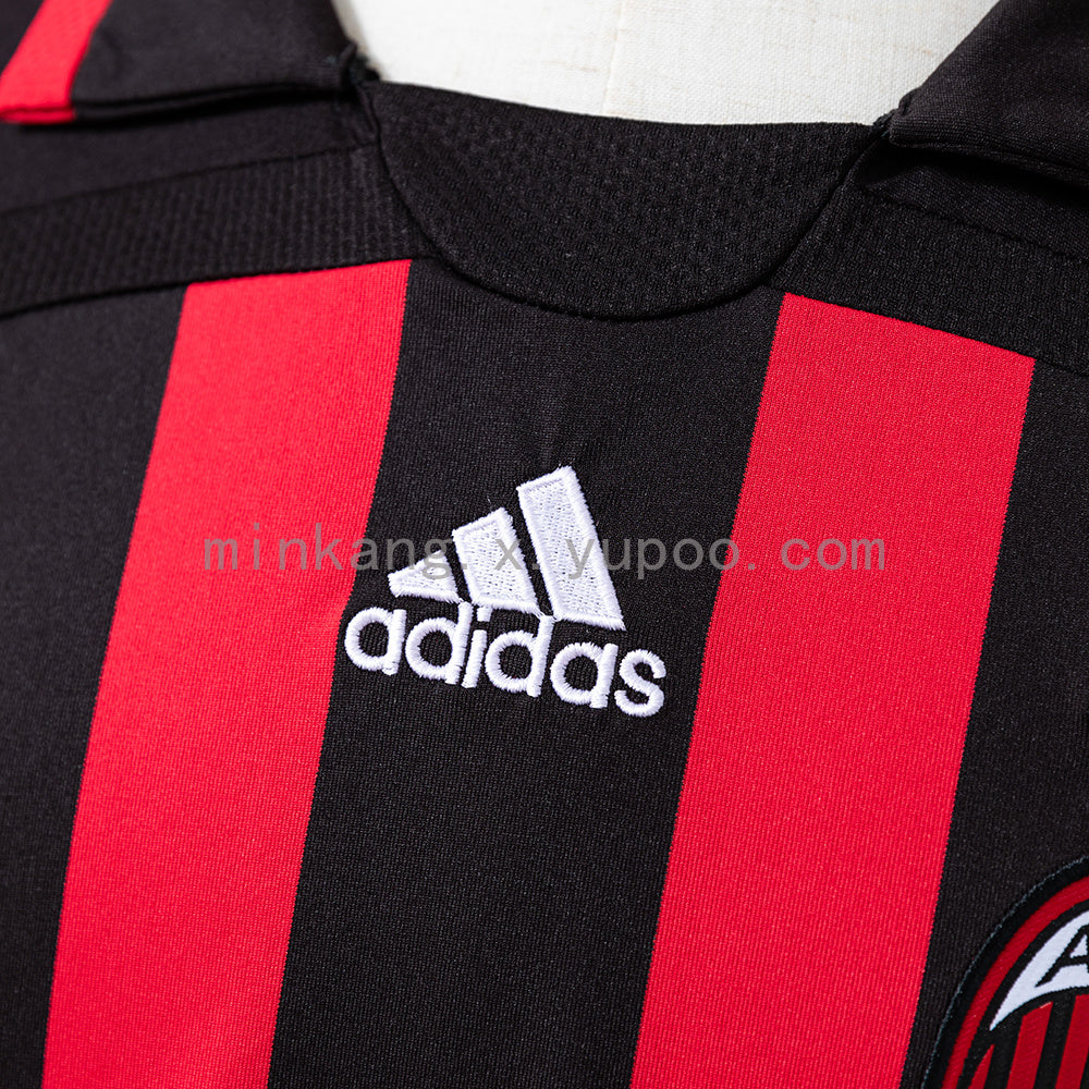 Retro 06/07 AC Milan Long sleeve home S-XXL