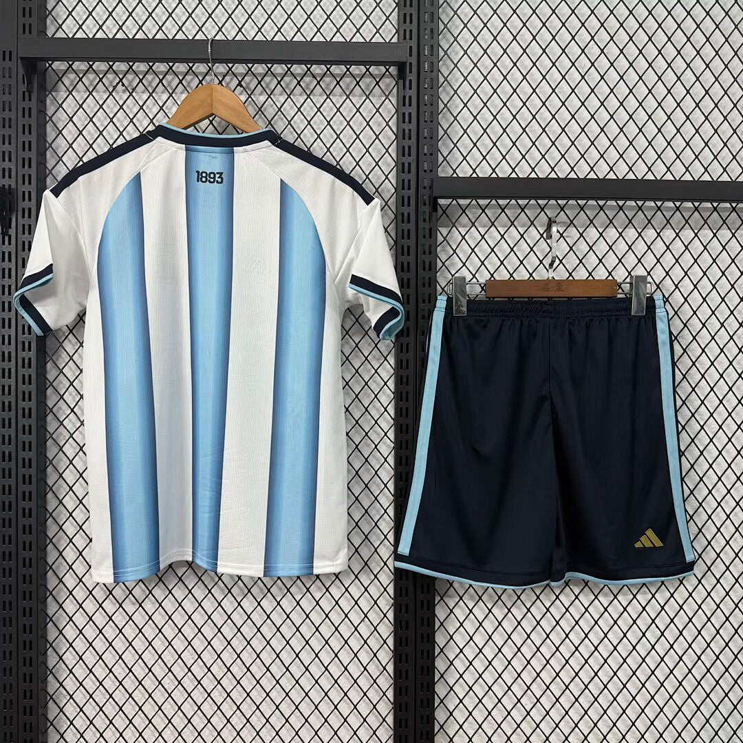Argentina 2026 World Cup Home Kid kit size 16-28