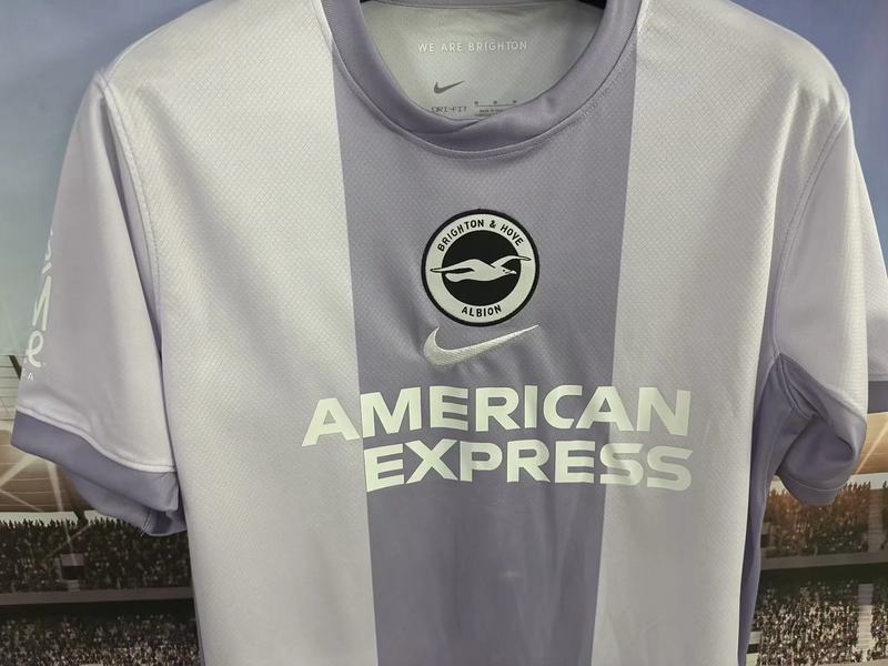 25-26 Brighton away soccer jersey