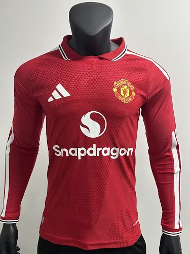 26-27 MNU Home Player version Long Sleeve S-3XL — Jsonwang 26/27