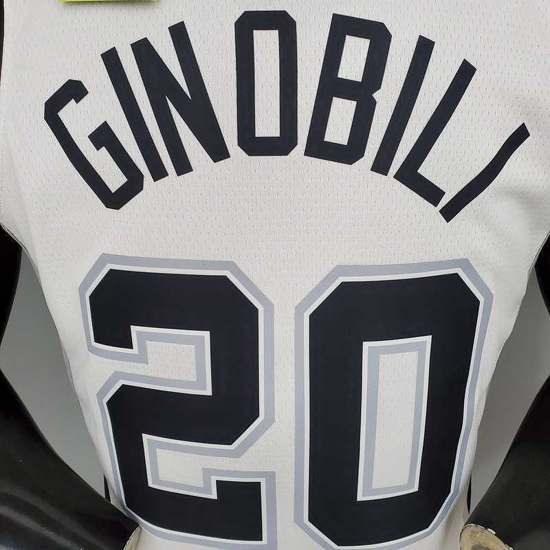 GINOBILI#20 Spurs White