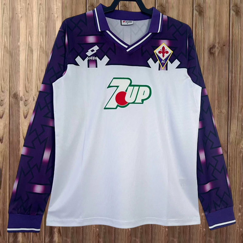 92-93 Fiorentina away long sleeve retro jersey