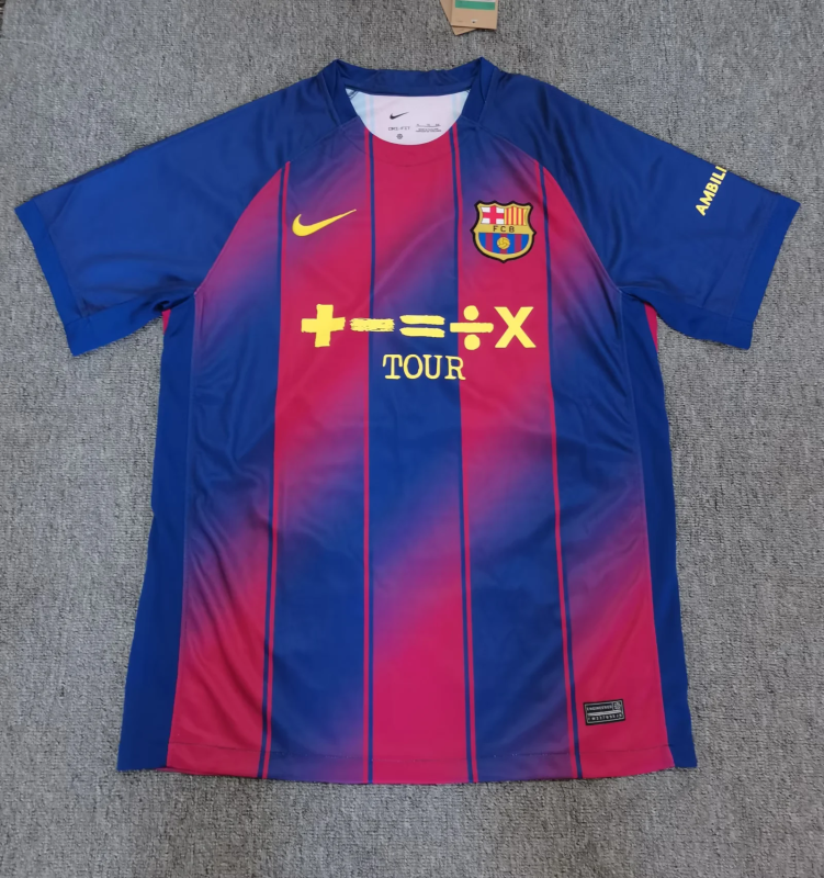 Barcelona 2025/26 home jersey with new sponsor