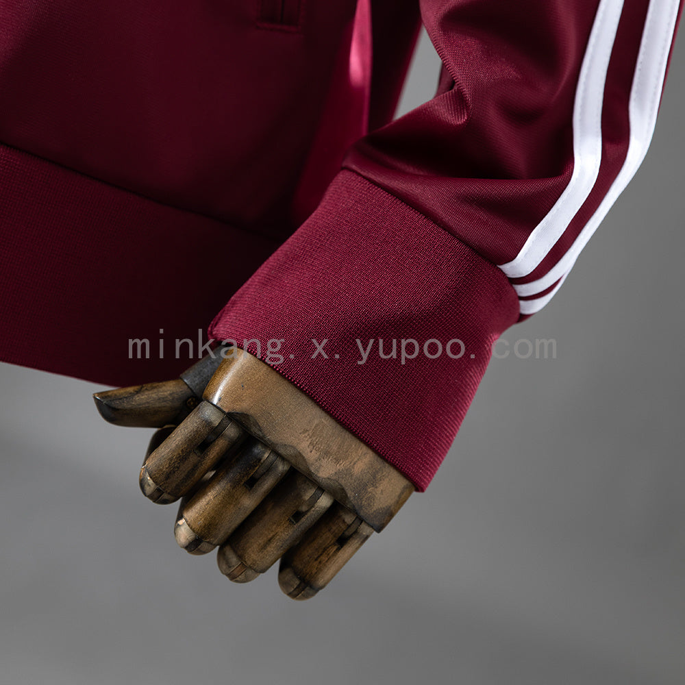 Oasis Flamingo Track Jacket - Burgundy S-XXL