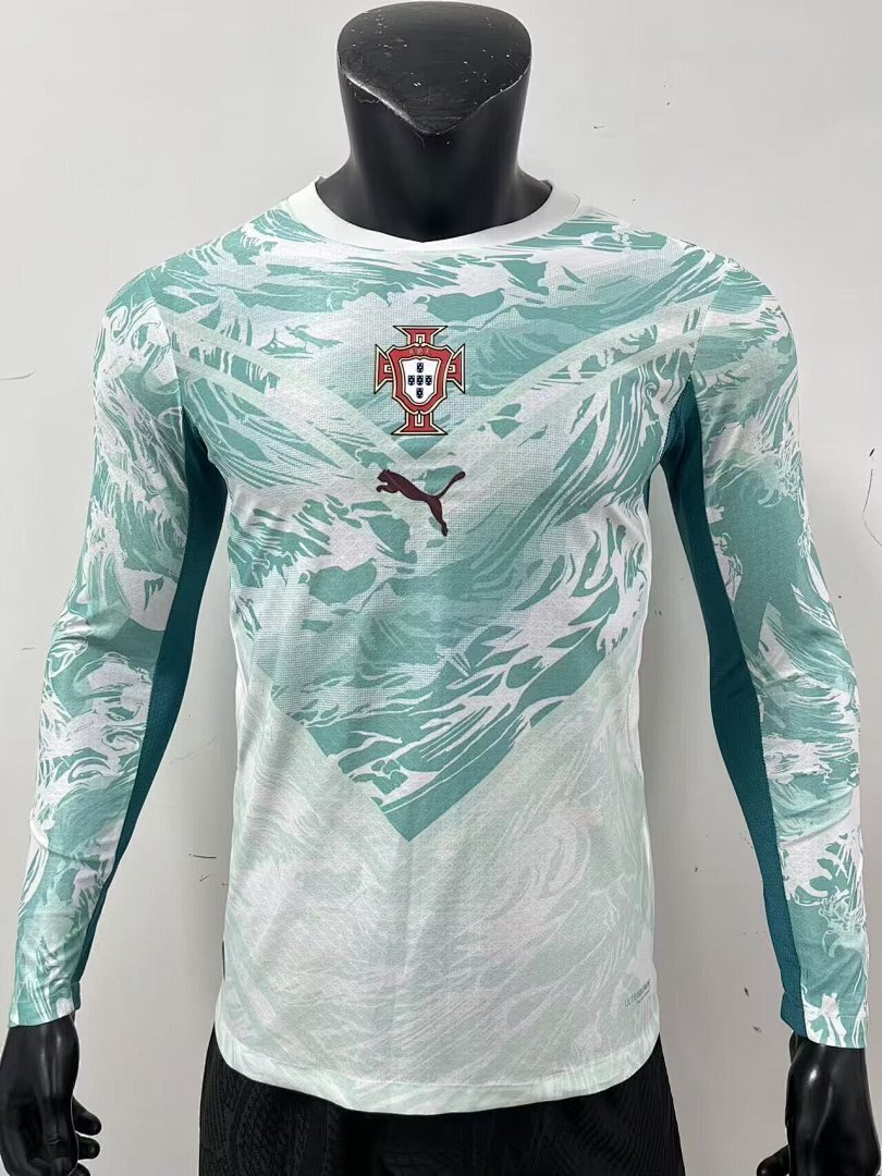 Portugal 2026 World Cup Away Long Sleeve player version Jersey S-4XL