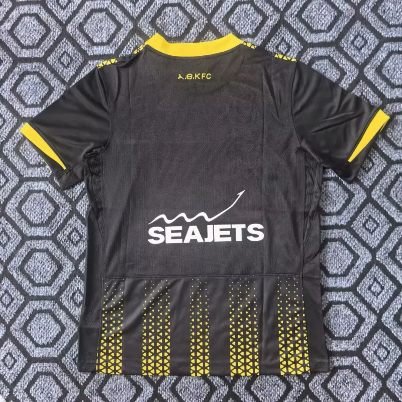 25-26 AEK Athens away soccer jersey