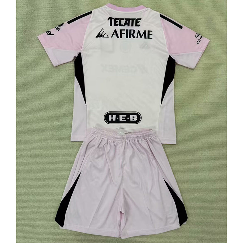 25-26 Tigres UANL Pink Goalkeeper Kids Kit