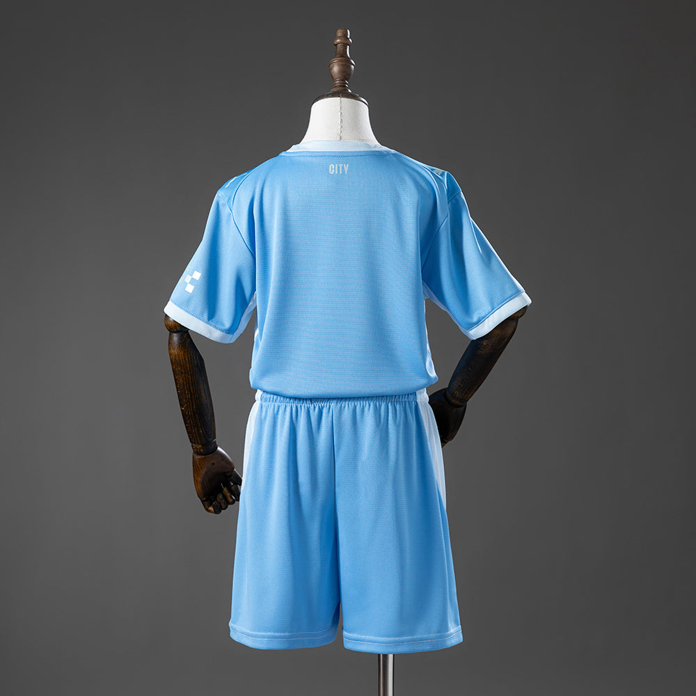Manchester City 26/27 Home Kids Kit Size 16-28