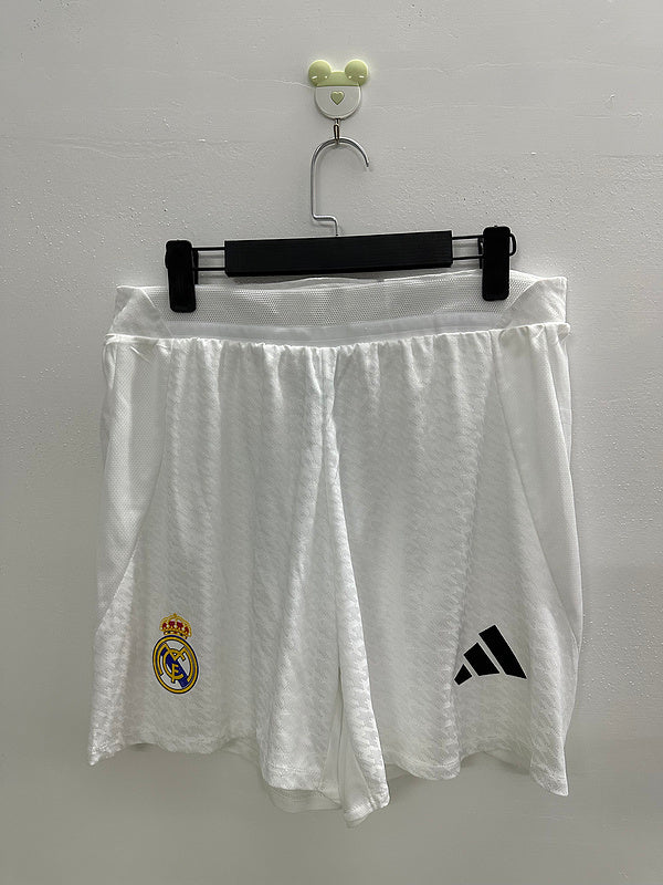 24-25 Real Madrid home player version shorts