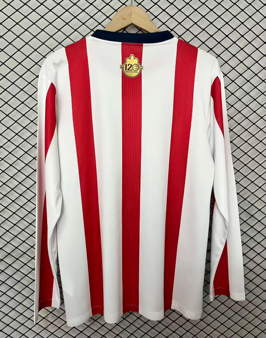 Chivas 2026/27 120TH Long sleeves soccer jersey size S-2XL