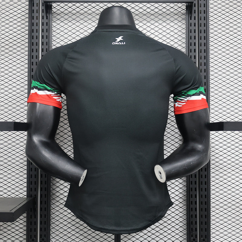 24-25 Palestinian black player version jersey