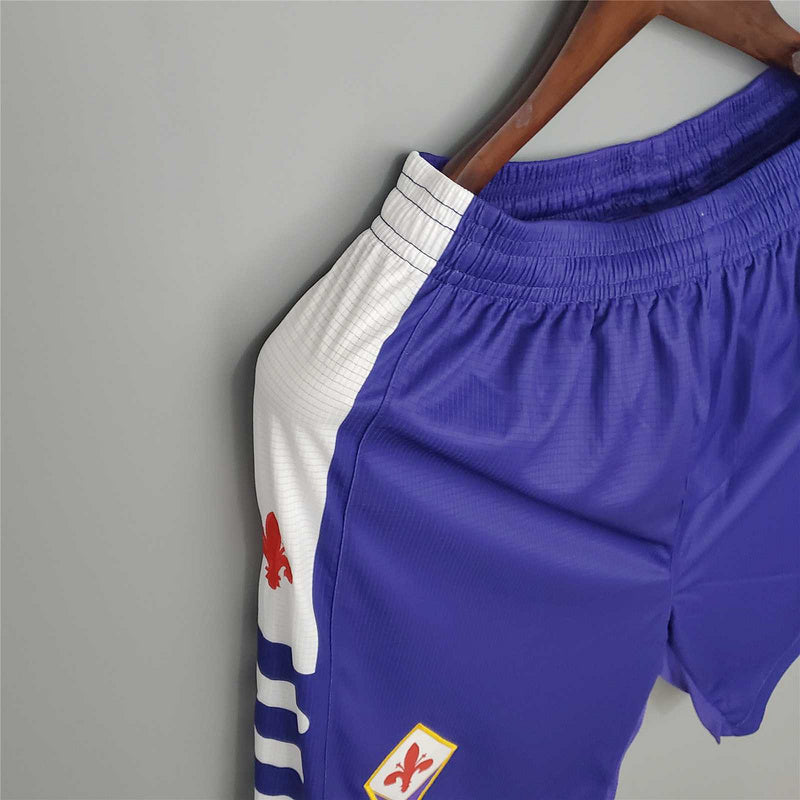 Pantalon Corto de Futbol #98-99 Fiorentina home blue — Zhang199